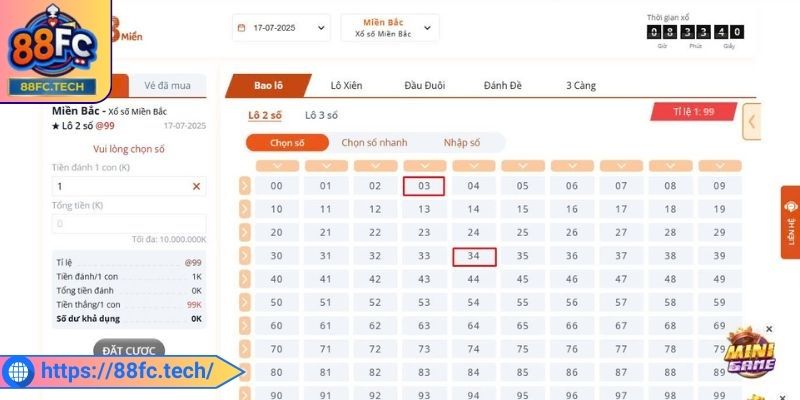 Lô Bạch Thủ 88FC – Hướng Dẫn Chi Tiết, Trúng Lớn Dễ Dàng 2 Xem ngay cách đặt cược lô bạch thủ