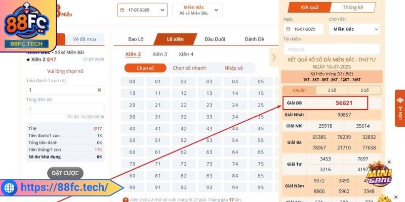 Lô Xiên 88FC – Bí Kíp Cược Hiệu Quả, Cơ Hội Trúng Lớn 2 Phân loại lô xiên 88FC cho các game thủ