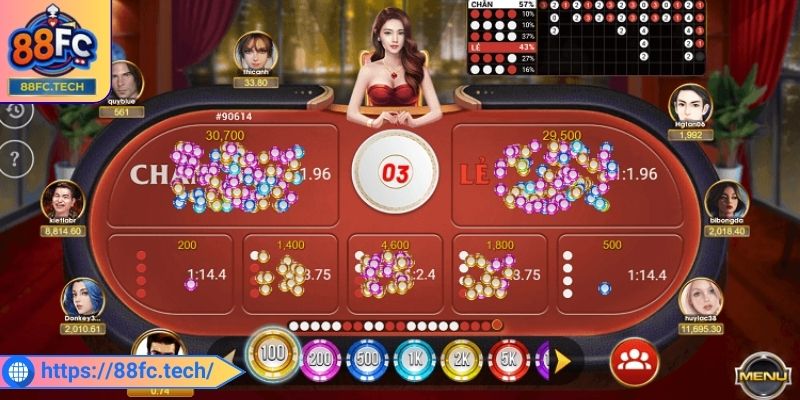 Xóc Đĩa 88FC - Trò Chơi Cá Cược Đỉnh Cao, Hấp Dẫn 3 Quan sát lịch sử kết quả mỗi lần xóc đĩa